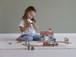 Gară cu figurine din lemn Extensie Little Railway Collection Little Dutch - imagine 8