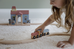 Gară cu figurine din lemn Extensie Little Railway Collection Little Dutch - imagine 12