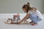 Gară cu figurine din lemn Extensie Little Railway Collection Little Dutch - imagine 15