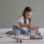 Gară cu figurine din lemn Extensie Little Railway Collection Little Dutch - imagine 7
