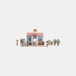 Gară cu figurine din lemn Extensie Little Railway Collection Little Dutch