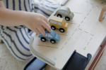 Garaj cu figurine din lemn Extensie Little Railway Collection Little Dutch - imagine 14
