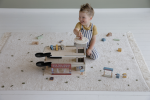 Garaj cu figurine din lemn Extensie Little Railway Collection Little Dutch - imagine 15