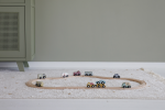 Set 9 mașinuțe din lemn Extensie Little Railway Collection Little Dutch - imagine 8