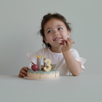 Tort aniversar cu decorațiuni pentru 1-5 ani varianta XL Little Dutch - imagine 9