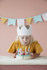 Tort aniversar cu decorațiuni pentru 1-5 ani varianta XL Little Dutch - imagine 16