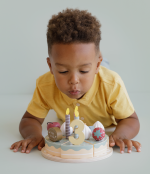 Tort aniversar cu decorațiuni pentru 1-5 ani varianta XL Little Dutch - imagine 12