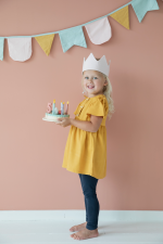 Tort aniversar cu decorațiuni pentru 1-5 ani varianta XL Little Dutch - imagine 15
