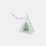 Cort de joacă Teepee Wigwam Mint Little Dutch