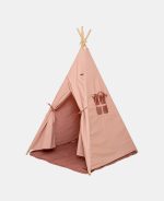 Cort Teepee pentru copii - Vintage Pink - Little Dutch - imagine 2