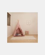 Cort Teepee pentru copii - Vintage Pink - Little Dutch - imagine 3