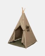 Cort Teepee pentru copii - Olive - Little Dutch - imagine 2
