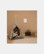 Cort Teepee pentru copii - Olive - Little Dutch - imagine 3