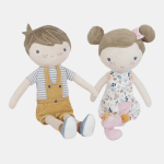 Păpușă textilă Jim 35 cm Little Dutch - imagine 4