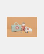 Set de joacă cu păpușa Jim și accesorii pentru doctor - Little Dutch - imagine 13