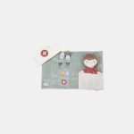 Set de joacă cu păpușa Jim și accesorii pentru doctor - Little Dutch