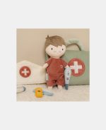 Set de joacă cu păpușa Jim și accesorii pentru doctor - Little Dutch - imagine 7