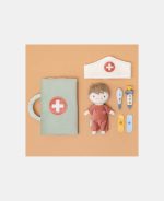 Set de joacă cu păpușa Jim și accesorii pentru doctor - Little Dutch - imagine 10