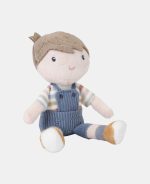 Păpușă textilă Jim 10 cm - colecția Vintage Sunny Stripes - Little Dutch - imagine 2