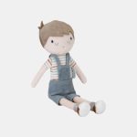 Păpușă textilă Jim 35 cm - colecția Vintage Sunny Stripes - Little Dutch