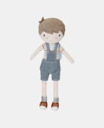 Păpușă textilă Jim 50 cm - colecția Vintage Sunny Stripes - Little Dutch - imagine 2