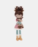 Păpușă textilă - Evi - Ediție specială de Crăciun - Little Dutch - imagine 2