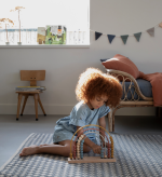 Abac din lemn curcubeu Pure&Nature Little Dutch - imagine 5