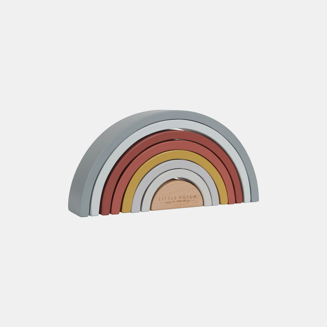 LD4701-Pure-Nature-Rainbow-Stacker-Product-3_main.jpg Jucărie din lemn curcubeu Pure&Nature Little Dutch - imagine 1
