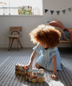 Trenuleț din lemn pentru stivuire Pure&Nature Little Dutch - imagine 5