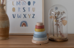Jucărie din lemn pentru stivuire Pufe&Nature Little Dutch - imagine 4