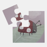 Puzzle 4 în 1 colecția Little Goose Little Dutch - imagine 6