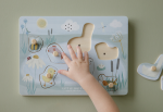 Puzzle din lemn cu sunete colecția Little Goose Little Dutch - imagine 4