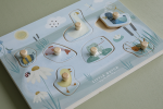 Puzzle din lemn cu sunete colecția Little Goose Little Dutch - imagine 8