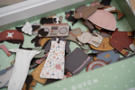 Puzzle magnetic din lemn Jim & Rosa Little Dutch - imagine 5