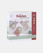 Puzzle 6 in 1 - Flowers & Butterflies - Little Dutch - imagine 2