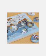 Puzzle din lemn cu sunete - Sailors Bay - Little Dutch - imagine 5