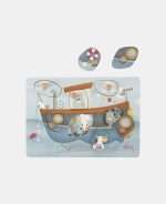 Puzzle din lemn cu sunete - Sailors Bay - Little Dutch - imagine 6