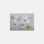 Puzzle senzorial din lemn FSC - colectia Flowers & Butterflies - Little Dutch