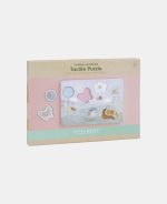 Puzzle senzorial din lemn FSC - colectia Flowers & Butterflies - Little Dutch - imagine 5