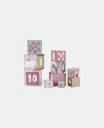 Cutii din carton FSC pentru stivuire - Flowers & Butterflies - Little Dutch