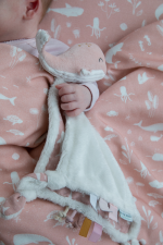 Doudou comforter Ocean Pink Little Dutch - imagine 4