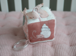 Cub soft de activități Ocean Pink Little Dutch - imagine 9