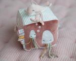 Cub soft de activități Ocean Pink Little Dutch - imagine 12