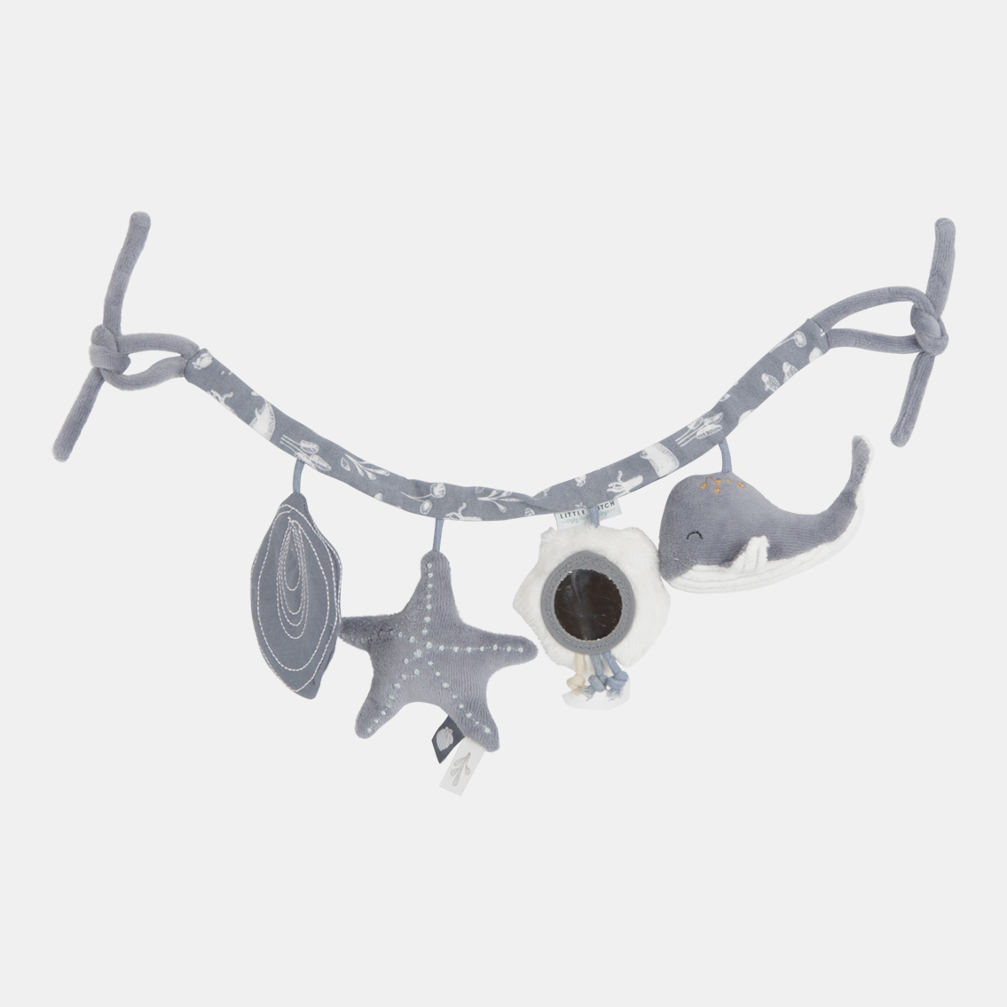 LD4831-Stroller-Toy-Chain-Product-6.png Jucărie pentru cărucior Ocean Blue Little Dutch - imagine 1
