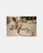 Set trenuleț cu șine din lemn și accesorii - Ediție specială de Crăciun - Little Dutch - imagine 6