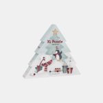 Puzzle XL din carton FSC - Brăduț - Ediție specială de Crăciun - Little Dutch