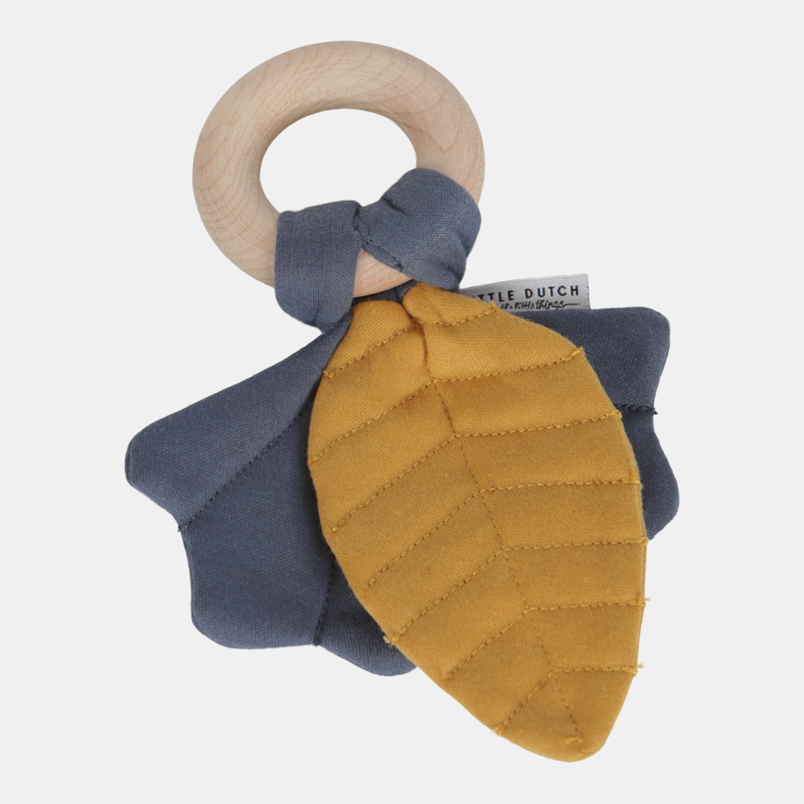 LD4903-Crinkle-Toy-Leaves-Product-2.png Jucărie foșnitoare frunză albastru/ocru colecția Pure&Nature Little Dutch - imagine 1