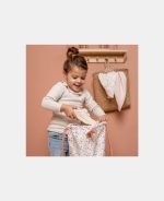 Rucsac pentru echipamentul de sport – Flowers & Butterflies - Little Dutch - imagine 4