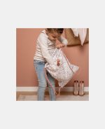 Rucsac pentru echipamentul de sport – Flowers & Butterflies - Little Dutch - imagine 5
