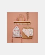 Rucsac pentru echipamentul de sport – Flowers & Butterflies - Little Dutch - imagine 8